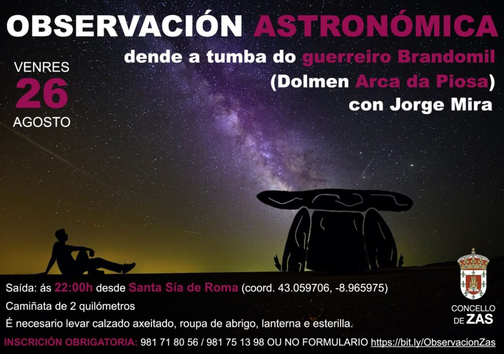 Observacion astronomica arca piosa
