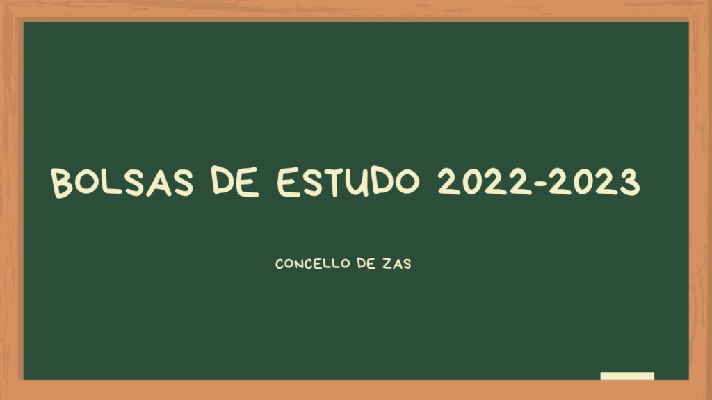 Bolsas estudo 2022