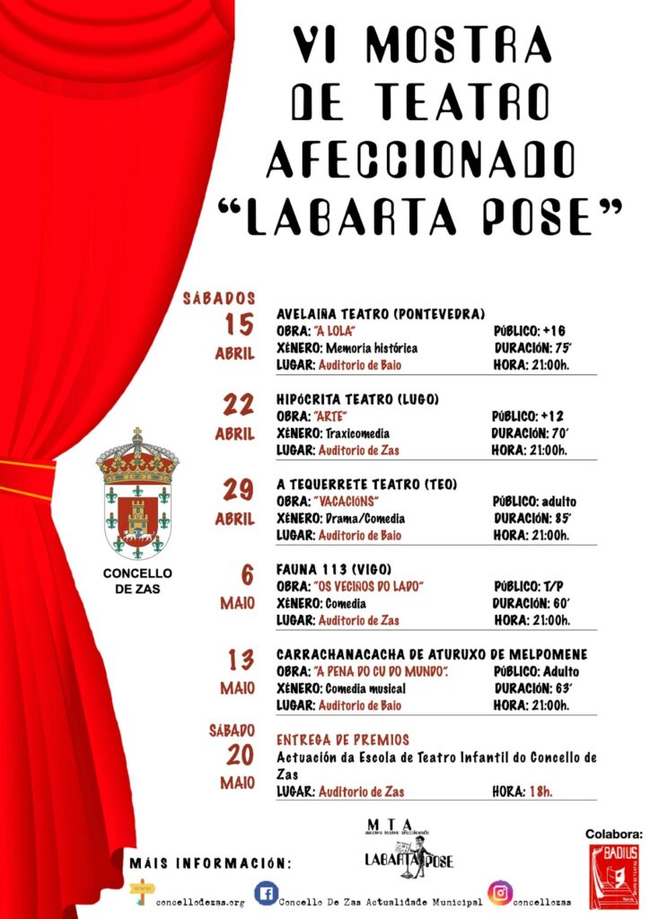 VI Mostra Teatro Afeccionado Labarta Pose