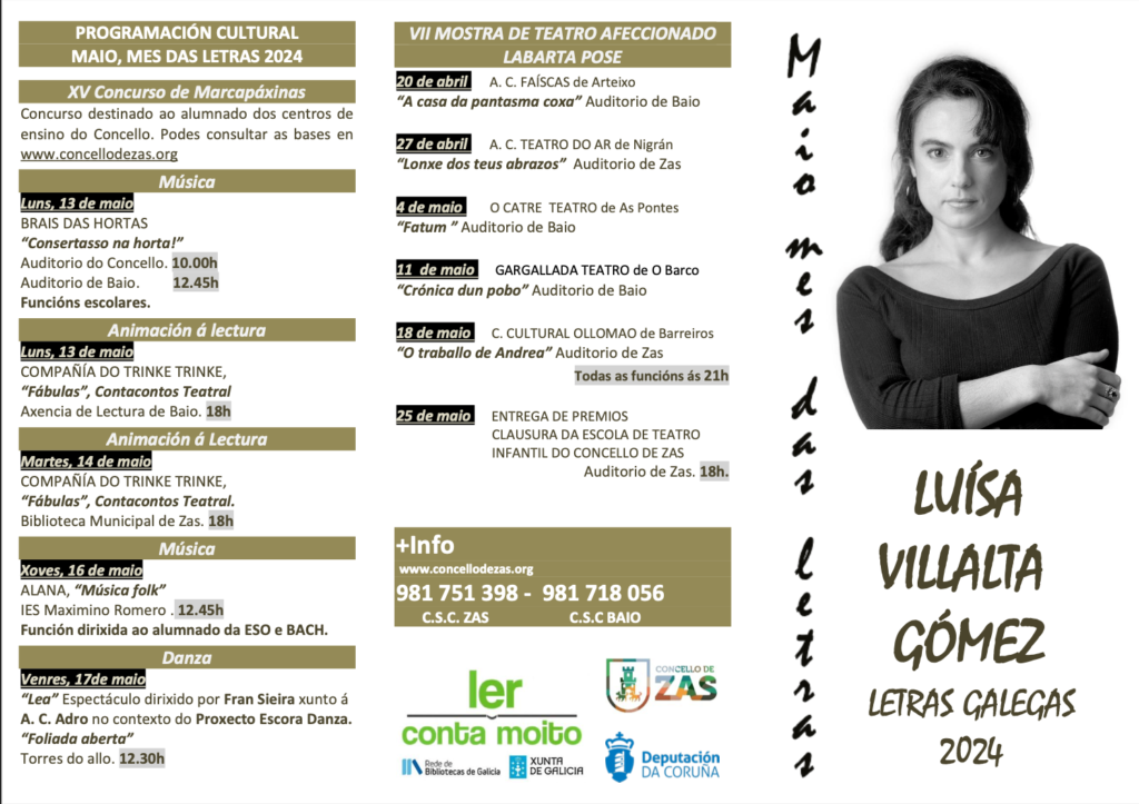 Maio mes letras concello zas