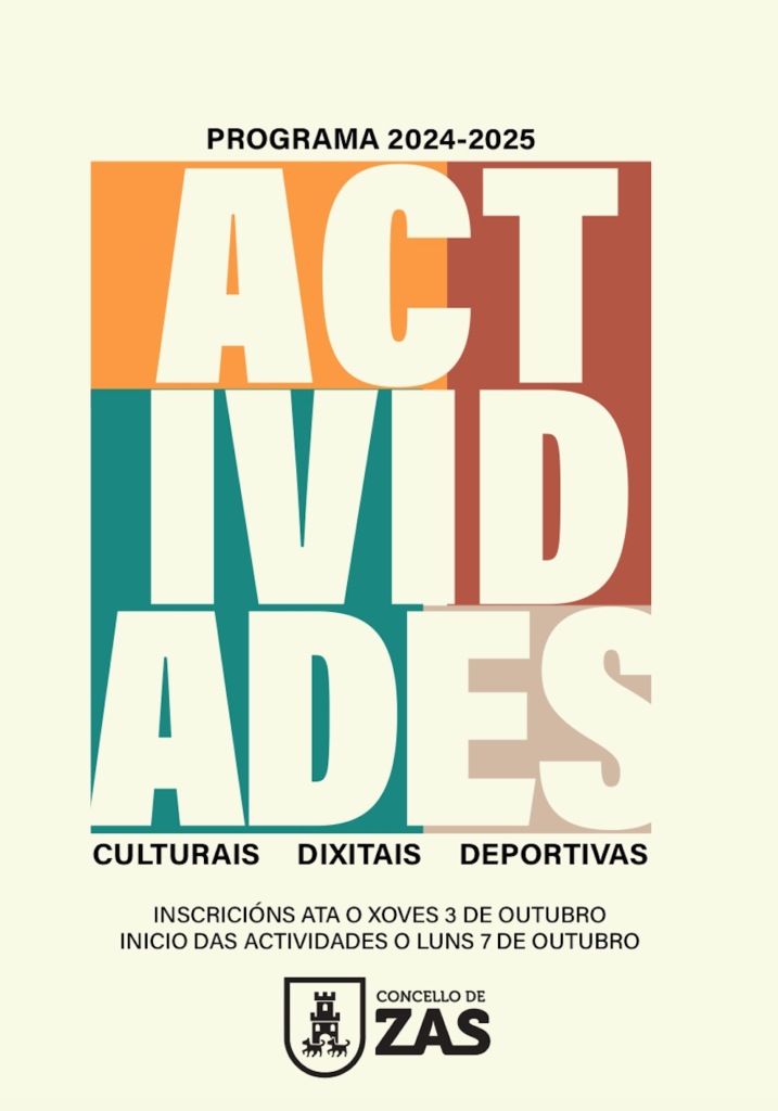 Programa actividades concello zas 2024