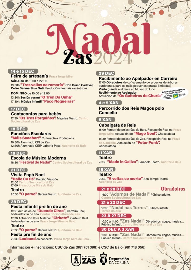 Nadal concello zas 2024