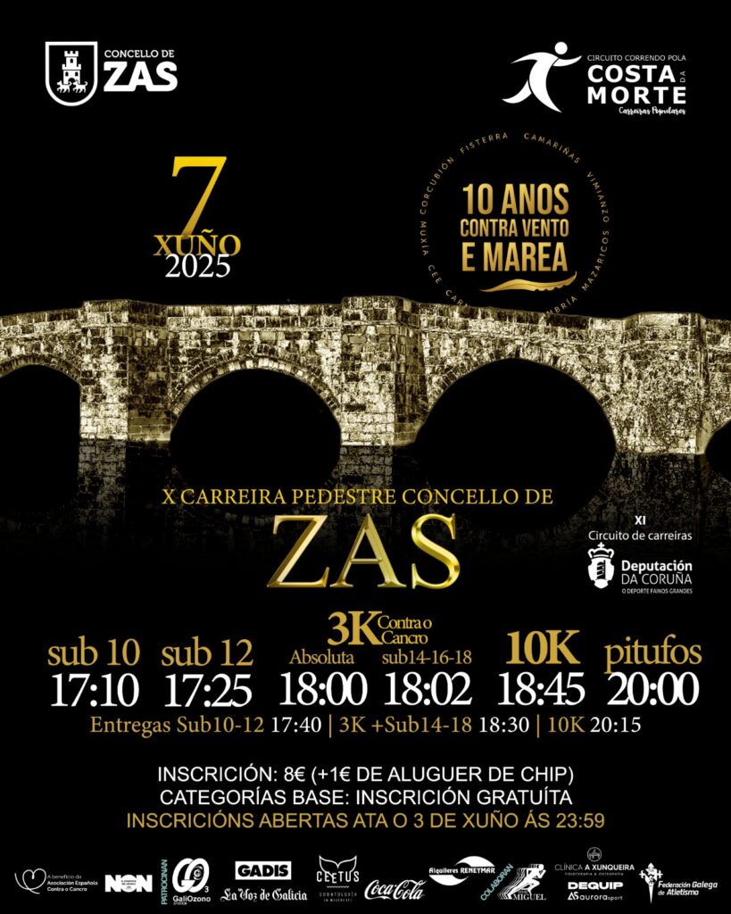 X Carreira Pedestre Concello de Zas