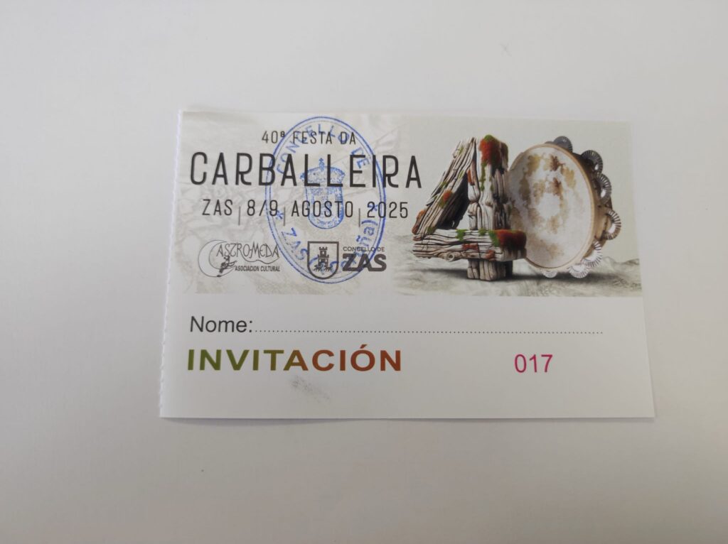 Zas entradas festa carballeira