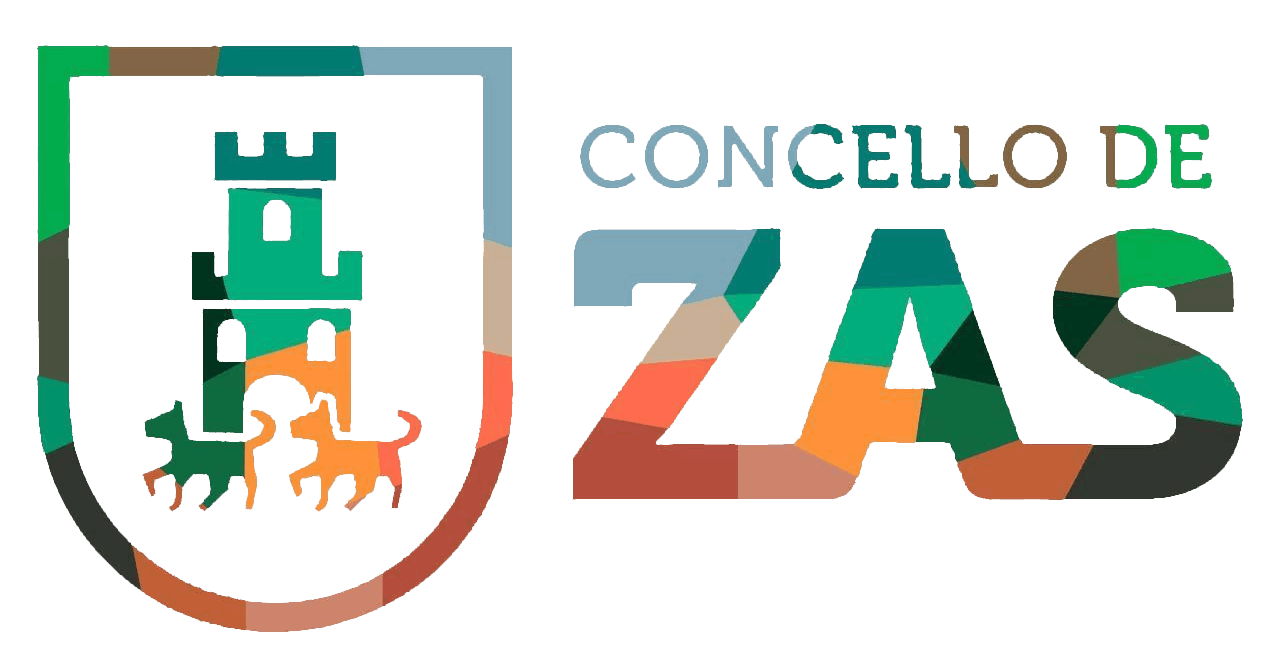 Logo concello de zas colorido