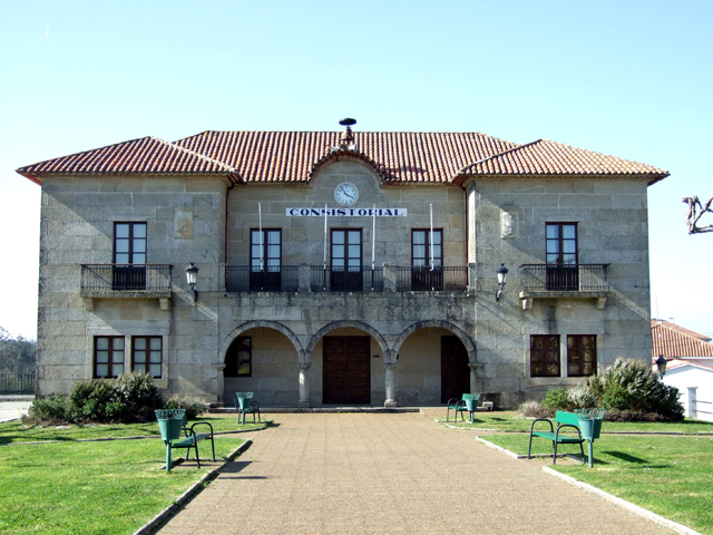 Casa consistorial de Zas