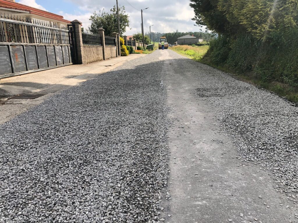 Plan mellora estradas municipais Zas