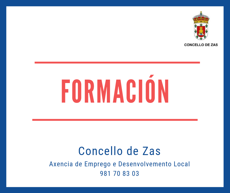 Cursos concello zas