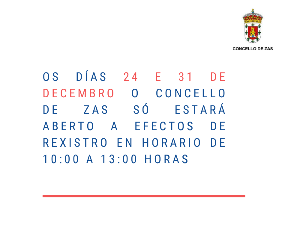 Horario concellodezas nadal