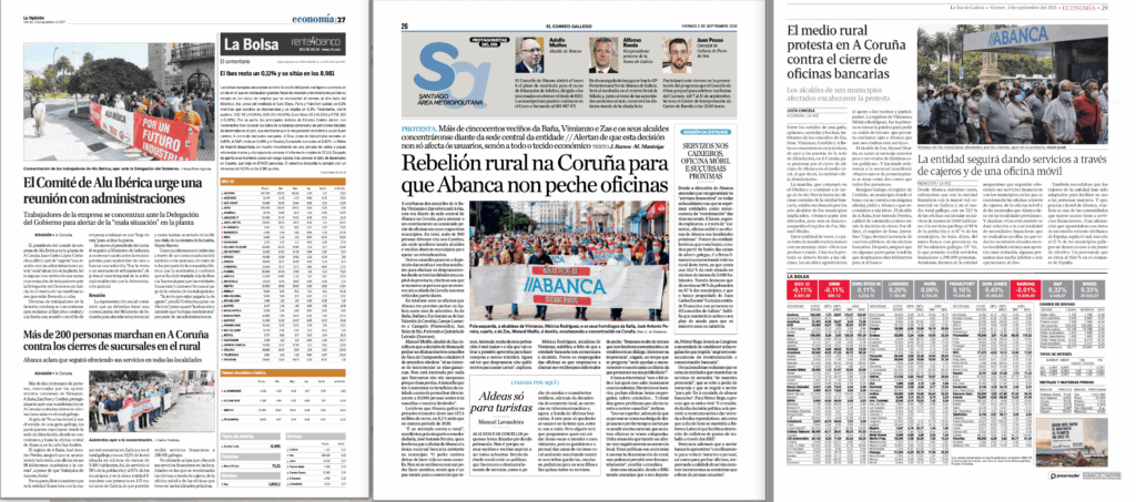 Manifestacion peche abanca coruna