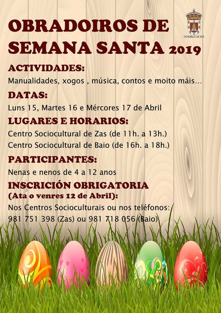 OBRADOIROS DE SEMANA SANTA