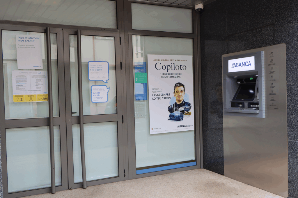 Oficina abanca zas setembro