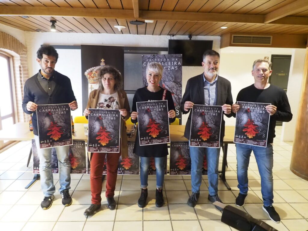 Presentacion festa carballeira zas