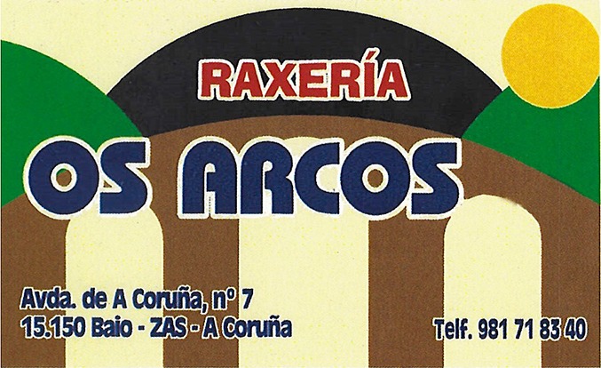 Logo Raxería os Arcos