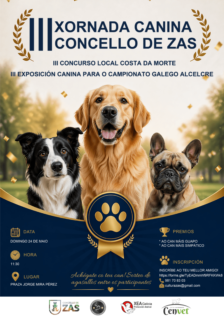 III xornada canina concello de Zas