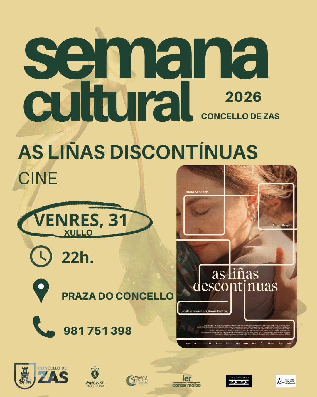 AS LIÑAS DISCONTÍNUAS