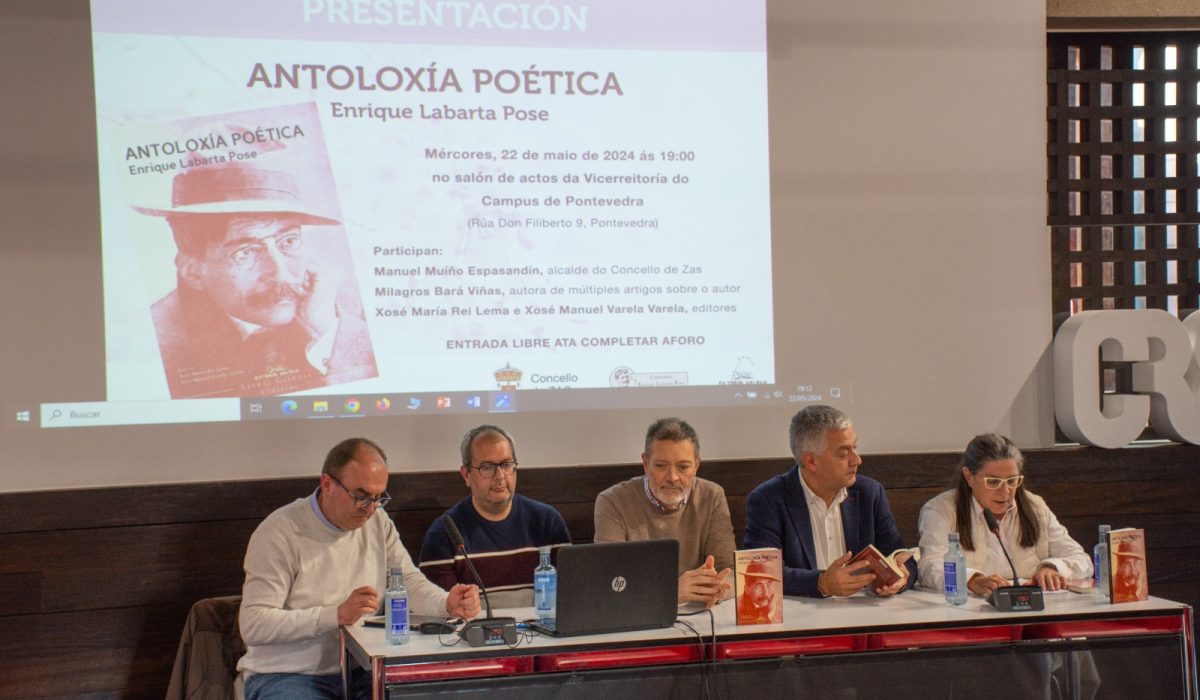 22.05.2024_Presentacion Antoloxia Poetia Labarta Pose en Pontevedra