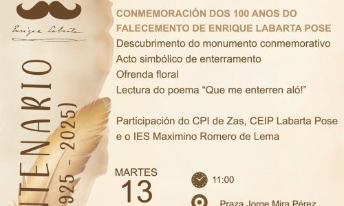 Acto-centenario-falecemento-Enrique Labarta Pose