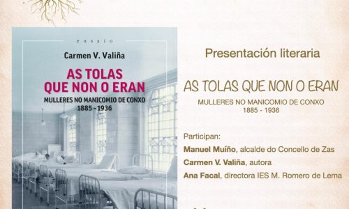 CARTEL ZAS Zas acolle este sábado a presentación do libro ‘As tolas que non o eran’ dentro do seu ciclo ‘Mulleres e Territorio’