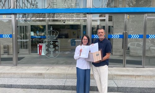 FOTO 1 ZAS O Concello de Zas e a AAVV A Fonte de Fornelos recollen máis de 1.200 recursos contra o permiso de investigación mineira