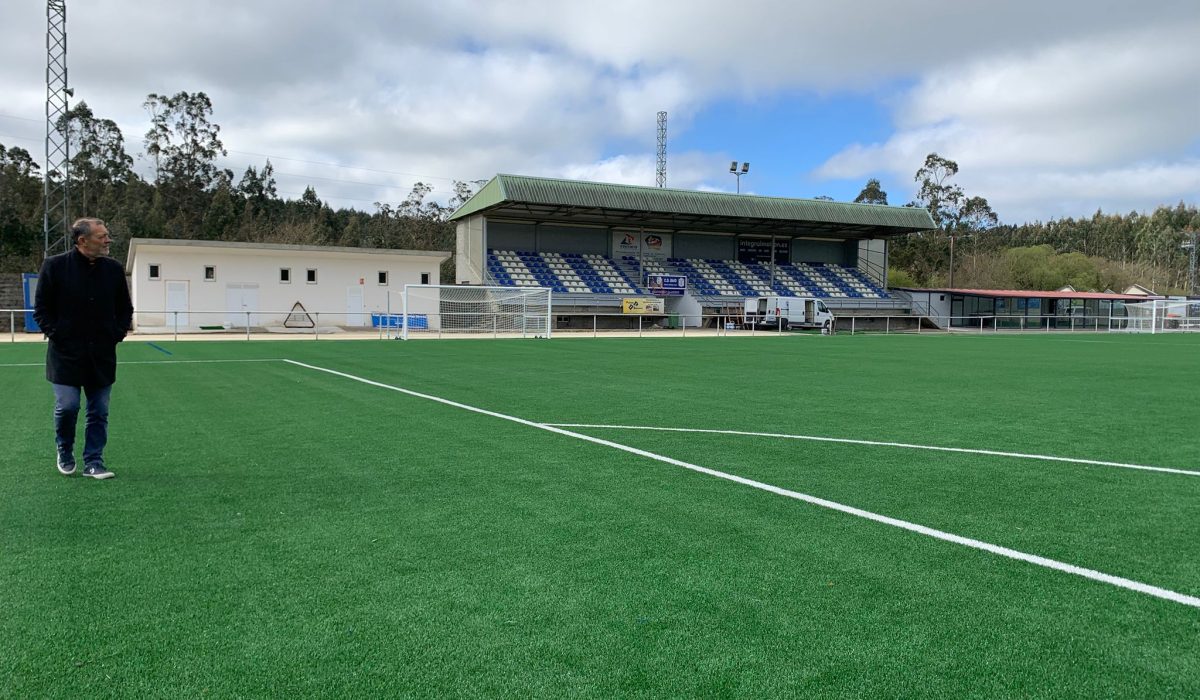 FOTO 1 ZAS O Concello de Zas reabre o Estadio Municipal de Baio tras un investimento histórico nas infraestruturas deportivas