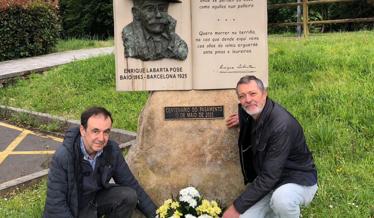 FOTO ZAS O Concello de Zas lembra a Enrique Labarta Pose no 101 aniversario do seu falecemento