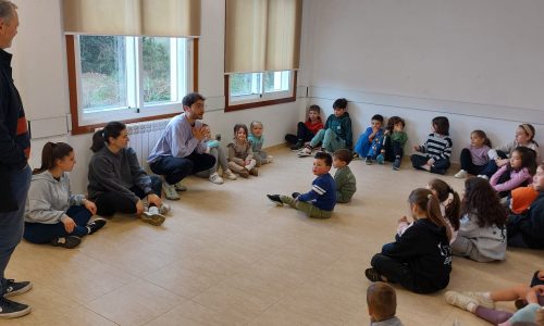 FOTO ZAS Zas clausura os campamentos de Semana Santa nos que participaron máis de 60 nenos e nenas
