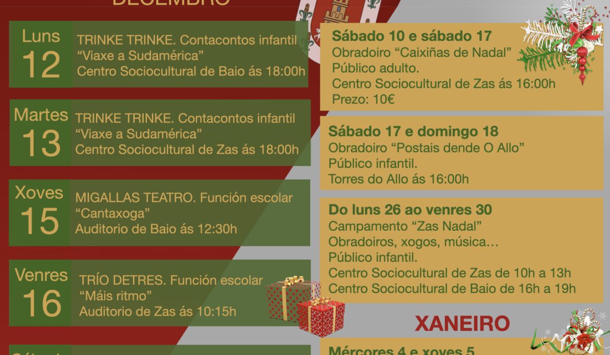 Programacion Nadal Zas 22-23
