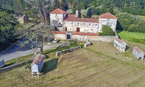 Torres do allo vista de dron