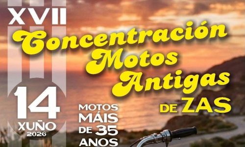 XVII concentración de motos antigas de Zas