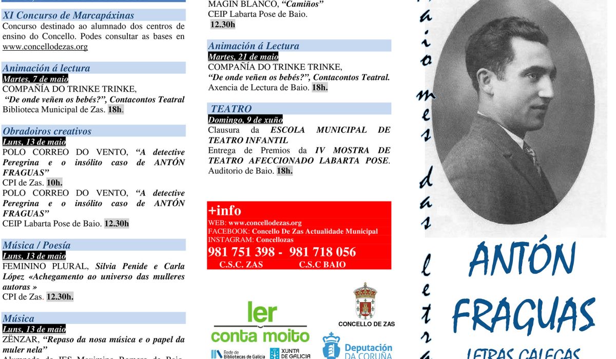 folleto letras 2019